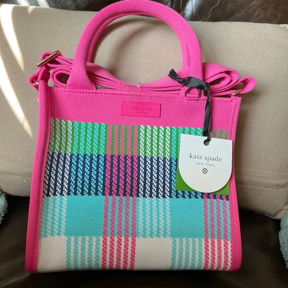 Kate Spade x Target Multicolor Striped Crossbody Tote - Picture 1 of 4